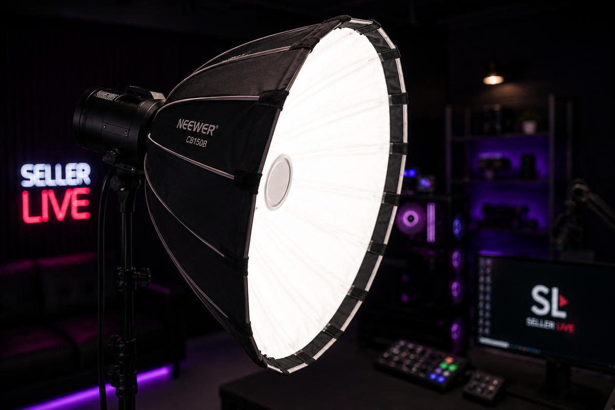Full studio day — streaming station